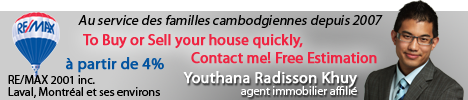 Youthana Radisson Khuy, Agent immobilier Affilié